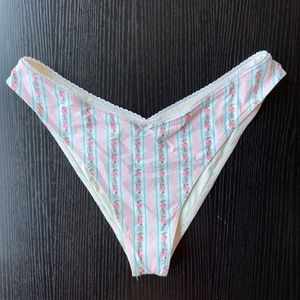 Frankie’s Bikinis Enzo Floral Cheeky Bikini Bottom